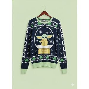Star Wars Geeknet Grogu Baby Yoda Star Wars Christmas Sweater M Ugly Christmas